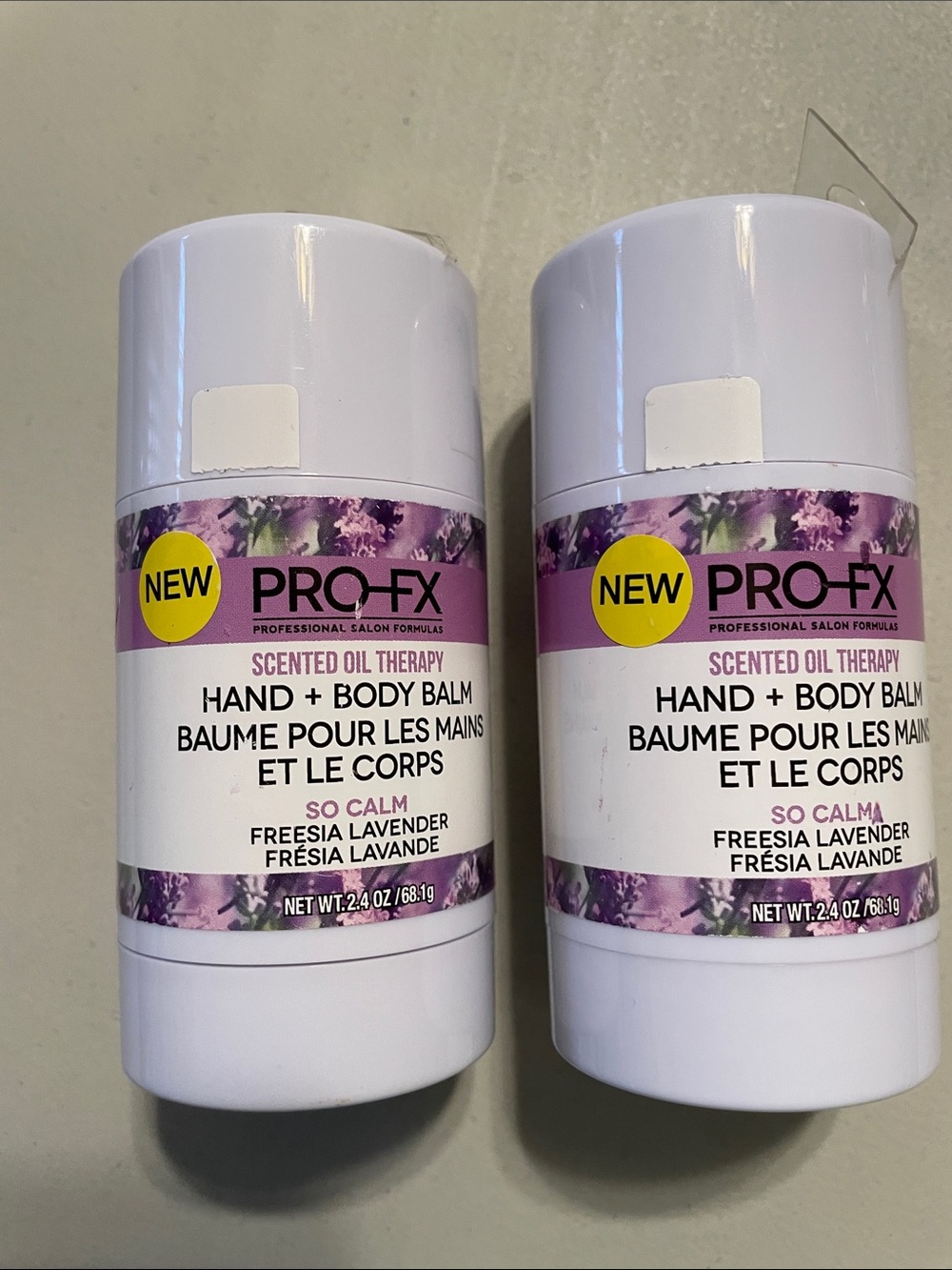 So Calm Freesia Lavender Hand & Body Balm - Lavender Bundle X2 New